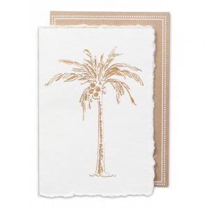 Cut-out Postkarte Palme