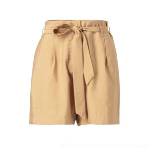 Shorts mit hoher Taille und Gürtel - Croissant 19-123143-014-60924