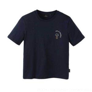 Kurzarm-T-Shirt Colorful - Dark navy 132-101010-200