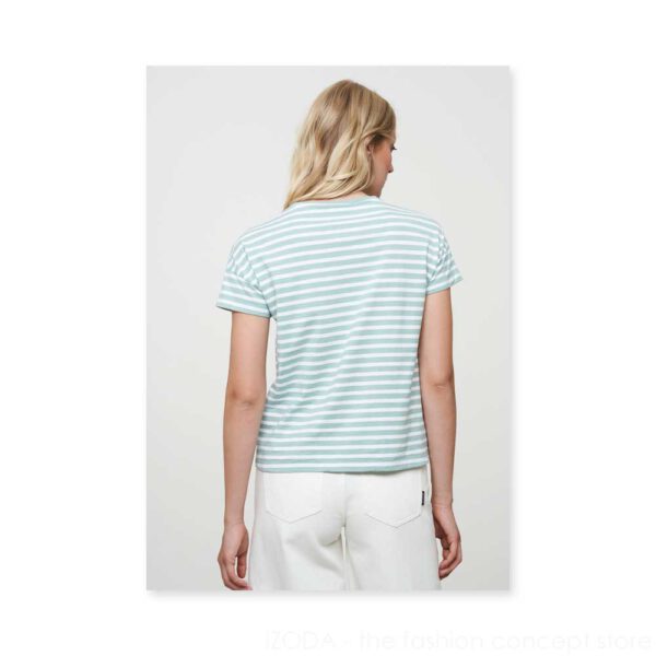 T-Shirt Cherry Stripes - Peppermint green 132-101014-300